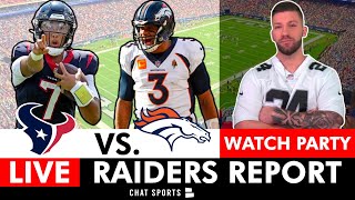 Texans vs Broncos Live Stream Scoreboard Raiders Report CBS Watch Party  NFL Week 13 [upl. by Eniron612]