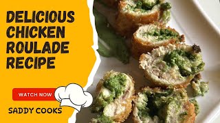 Chicken Roulade Recipe [upl. by Nailluj]