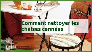 Chaises cannees éclatantes  guide pour un nettoyage efficace et precautionneux [upl. by Ahcatan484]