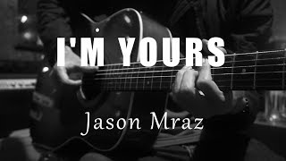 Im Yours  Jason Mraz  Acoustic Karaoke [upl. by Nnasus976]