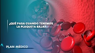 ¿Qué pasa cuando tenemos la plaqueta baja  Plan Médico [upl. by Kirtley]