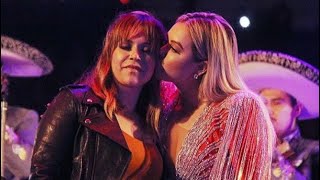 Chiquis y jaqui Rivera cantando en el mismo escenario homenajeado a JENNI RIVERA [upl. by Bunch]