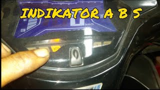 INDIKATOR ABS AEROX 155 NYALA [upl. by Ayortal]