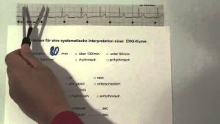 EKG für Pflege Teil 10  Sinusrhythmus interpretieren [upl. by Crescin]