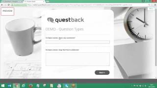 Questback Essentials  how to choose and work with the correct question types [upl. by Rosella]