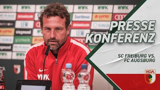 2122  Pressekonferenz vor SCFFCA  Weinzierl und Dorsch [upl. by Atolrac]