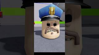 New Barrys Prison Run Big Head Obby and Jumpscare 🤣💀shorts Roblox Obby Christmas [upl. by Haisoj]