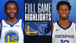 WARRIORS at GRIZZLIES  FULL GAME HIGHLIGHTS  February 2 2024 [upl. by Sy363]