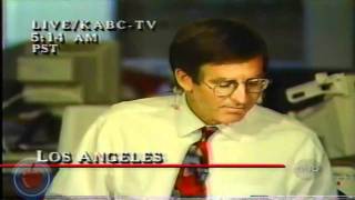 Northridge Earthquake Coverage  Video 1 of 24 [upl. by Ydospahr]