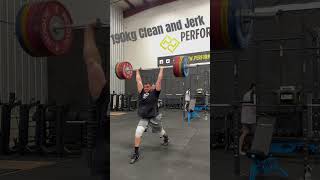 190 Kg Clean and Jerk [upl. by Akcimat]