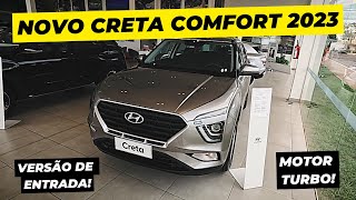 🔥 NOVO CRETA COMFORT 2023 VERSÃO DE ENTRADA [upl. by Sldney]