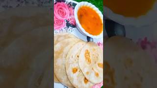 Stuffing Maida Roti 😍With Potato Curry In Bengali Style Recipe 😋 bengalifood chapati bengalidish [upl. by Gervase820]