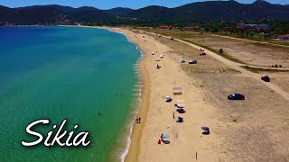 Sikia beach Sithonia Halkidiki July 2022 [upl. by Suollecram]