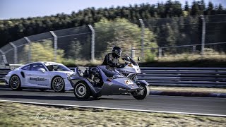 Nurburgring Nordschleife Crazy Expert Sidecar Beiwagen [upl. by Llednar]