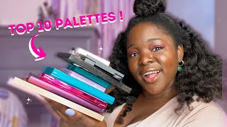 TOP 10 des meilleures palettes ✨ Débutants Intermédiaires et pros [upl. by Erlin]