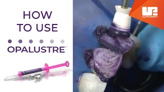 How To Use Opalustre™  Chemical and Mechanical Abrasion Slurry from Opalescence™ Tooth Whitening [upl. by Yenroc]