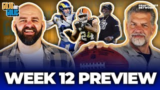 NFL WEEK 12  CFB WEEK 13 PREVIEW  BROWNS BEAT STEELERS  BRADY QUINN  GoJo amp Golic  Nov 22nd [upl. by Summer]