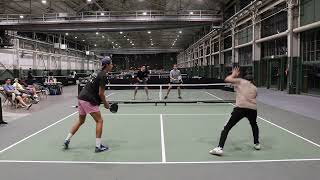 45 Doubles Pickleball  Craneway Pavilion Highlights [upl. by Egdirdle35]