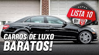 10 CARROS DE LUXO QUE CUSTAM BARATO DEMAIS Não da pra perder essa oportunidade [upl. by Xena]