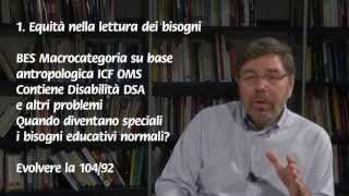 Verso la didattica inclusiva i Bisogni Educativi Speciali su base ICFOMS [upl. by Greabe]