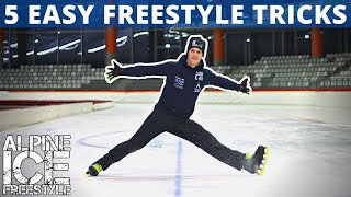 5 Easy Iceskating Tricks to impress your Friends [upl. by Adalheid25]