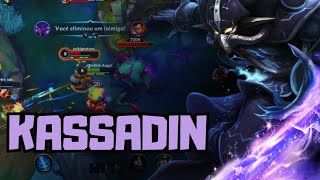 TREINANDO COM KASSADIN  LEAGUE OF LEGENDS WILD RIFT [upl. by Anneg]