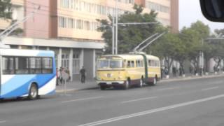 Driving through Pyongyang 2015 [upl. by Nnyleuqcaj627]