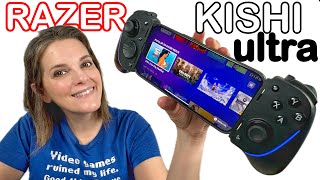 Razer Kishi ULTRA MOVIL GAMING ABSOLUTO [upl. by Allekram]