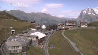 SWISSVIEW  BE Kleine Scheidegg 12 [upl. by Nyleaj948]