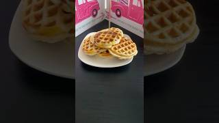 Cheddar and bacon waffles 🧇 so good 😊 [upl. by Trev943]