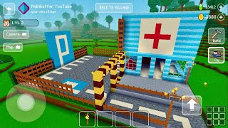 Block Craft 3D Crafting Gameplay 4307  Hospital 🏥 with Car Parking [upl. by Hearn]