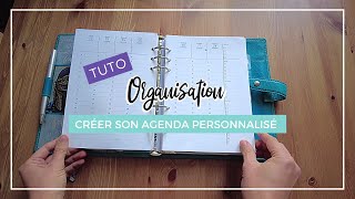 Organisation  Comment créer son planner personnalisé avec Agendio [upl. by Dauf]