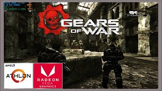 Gears of War  Athlon 3000G  Radeon Vega Graphics 3  8GB RAM  Gameplay Español [upl. by Feldstein]