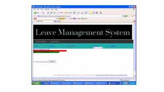 LEAVE MANAGEMENT SYSTEM Net project and ppt [upl. by Honan]