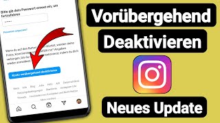 So deaktivieren Sie Ihr InstagramKonto vorübergehend 2024 [upl. by Anadroj809]