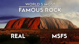 Microsoft Flight Simulator  The Worlds Most Famous Rock  Uluru [upl. by Blancha]