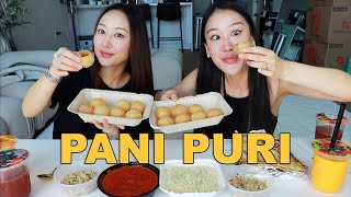 PANI PURI MUKBANG [upl. by Arabele728]