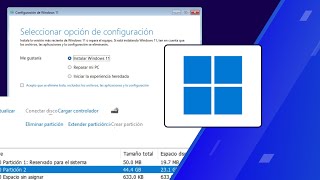 Probando el nuevo instalador de Windows [upl. by Nilyam997]