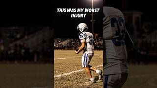 Worst injury ever remix florida football d1 americanfootball sports highschoolfootball [upl. by Yhtomot]