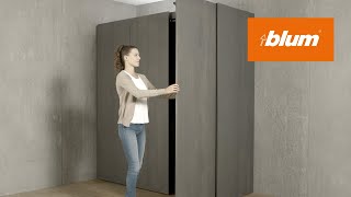 REVEGO uno  Pocket system for single door applications  Blum [upl. by Faxon]