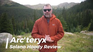 Arcteryx Solano Hoody  GoreTex INFINIUM Windproof and Casual Style [upl. by Milka]