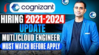 Cognizant Hiring 20212024 Update  MutliCloud Engineer Trainee  Complete Syllabus [upl. by Harsho969]