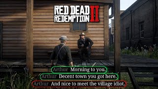 Greet  Greet  Antagonize  Arthur vs Strangers  RDR2 [upl. by Locke]