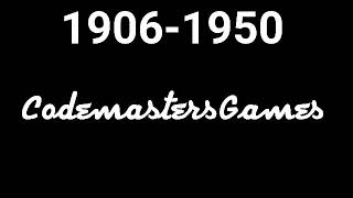 Codemasters Logo History [upl. by Joletta]