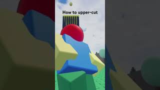 How to uppercut boxing Roblox funny dance shorts [upl. by Relyhs]