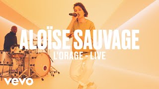 Aloïse Sauvage  Lorage Live  Vevo DSCVR [upl. by Aloek]