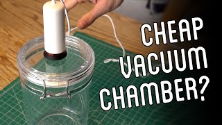 Experimenting with an Inexpensive Vacuum Chamber for Casting [upl. by Penney]