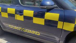 HM Coastguard Search and Rescue  Skoda Yeti HF62 GVO Parked in Boscombe [upl. by Schmitz]