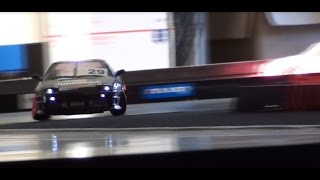 Yokomo DIB at SuperG rc drift track [upl. by Dracir82]