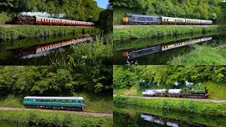 South Devon Railway 1960s Gala with 31601 L92 amp 1369 230515 [upl. by Annairdua]